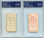 T206 Simon Nicholls/Nichols Lot of 2 Different Both PSA 2.5
