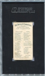 N28 Allen & Ginter Timothy Keefe SGC AUTH