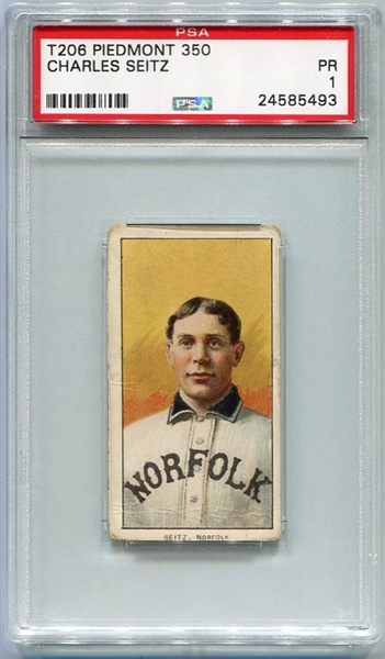 T206 Charles Seitz Norfolk SLer PSA 1