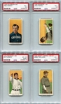 T206 Lot of 4 Different PSA 3.5 & PSA 4MK