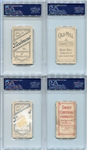 T206 Lot of 12 Different All PSA Graded
