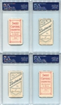 T206 Lot of 14 Different All PSA 3's