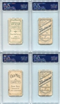T206 Lot of 16 Different All PSA 2's
