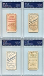 T206 Lot of 16 Different All PSA 2's