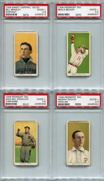 T206 Lot of 23 Different All PSA 2.5s