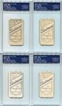T206 Lot of 23 Different All PSA 2.5's