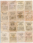 1943 La Ambrosia Lot of 34 Different