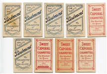 T206 Lot of 9 Different 