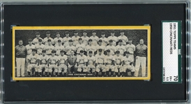 1951 Topps Teams Cincinnati Reds SGC 70 