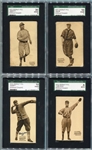 E137 1913 Zeenut Lot of 21 Different All SGC Graded