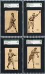 E137 1913 Zeenut Lot of 21 Different All SGC Graded