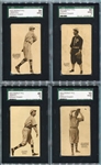 E137 1913 Zeenut Lot of 21 Different All SGC Graded