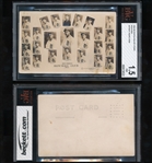 1934 Met. Art Studios PC, Detroit w/ Greenberg, Goslin, Cochrane, Gehringer etc.. BVG1.5  