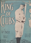 1912 Ty Cobb Sheet Music