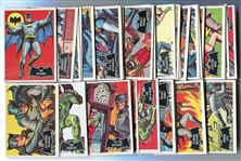 1966 Topps Batman Orange Back Complete Set of 55 VG/EX