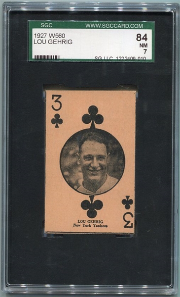 W560 Lou Gehrig SGC 84
