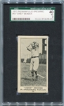 1916 Indianapolis Brewing #13 Chief Bender SGC 40