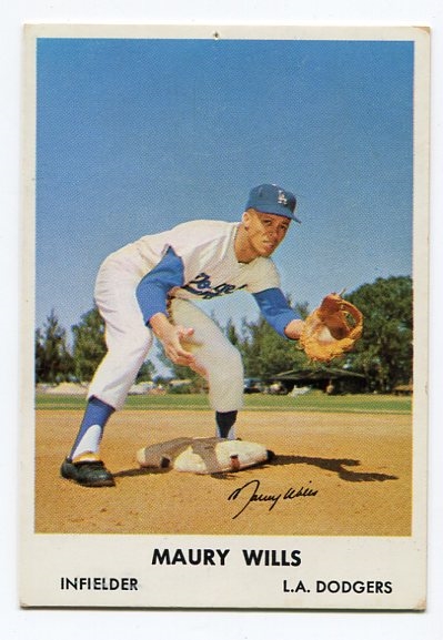 1961 Bell Brands Maury Wills