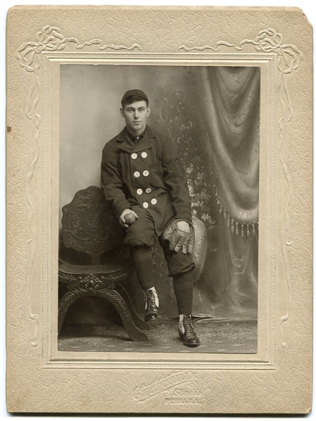 Early 20th Century Cabinet Photo of Chester Noel in Full Uniform