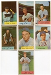 1954 Bowman Baseball Lot of 16 Mostly Different EX to NRMT