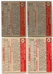 1952 Topps Baseball Lot of 10 Different Mostly Low Numbers EX-EXMT