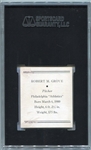 R305 Tattoo Orbit Robert Lefty Grove SGC AUTH