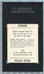 R322 1936 Goudey Bucky Harris SGC 84 