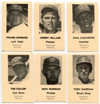 1971 Washington Senators Traffic Safety Complete Set of 10