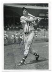 Bobby Thomson Signed 5 x 7 Black & White Photo
