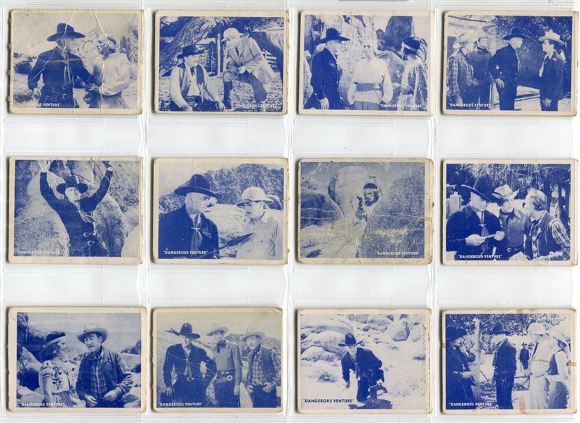 R712-2 Hopalong Cassiday Partial Set of 80 Different