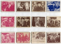 R712-2 Hopalong Cassiday Partial Set of 80 Different