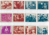 R712-2 Hopalong Cassiday Partial Set of 80 Different