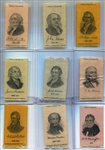 S77 1910 Mogul Cigarette Silks Presidents Complete Set of 24