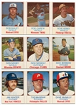 1975 Hostess 3-card Panels Lot of 20 Mostly Different With HOFers