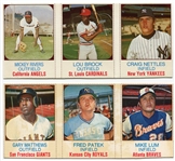 1975 Hostess 3-card Panels Lot of 20 Mostly Different With HOFers