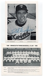 1980's Minnesota Twins Team Issue Photos Lot of 26 Different With Many HOFers