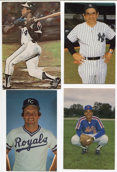 1970s - 1990s HOFer Postcard Lot of 32 Different