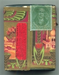 T332 1911 Helmar Stamp, Cigarette Pack & Insert Envelope