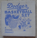 1950's ? Dodger Sporting Goods Basketball Set