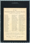 T3 #92 Jimmy Dygert Checklist Back SGC 60