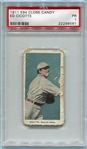 E94 Ed Cicotte Blue Background PSA 1