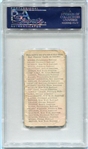 E94 Ed Cicotte Blue Background PSA 1