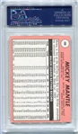 1969 Topps #500 Mickey Mantle White Letters PSA 3