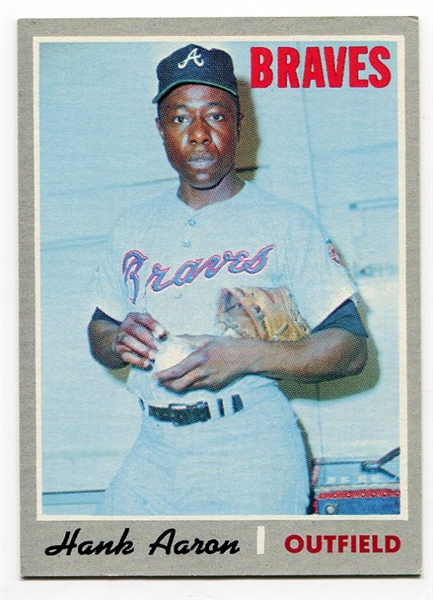 1970 Topps #500 Hank Aaron EXMT/NRMT Centered