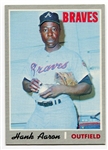 1970 Topps #500 Hank Aaron EXMT/NRMT Centered