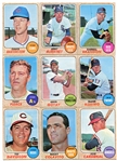 1968 Topps Baseball Lot of 135 Different EX - NRMT