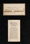 1913 T200 Fatima NY Nationals w/ Matty, Thorpe, Mcgraw, Marquard etc.....