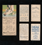 Tobacco Card Mini Type Lot- T201, T205, T206, T207, T212