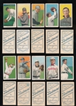 T206 Lot of 10 Different Piedmont Backs