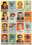 1957 Topps Football Lot of 18 Different EX-EX+
